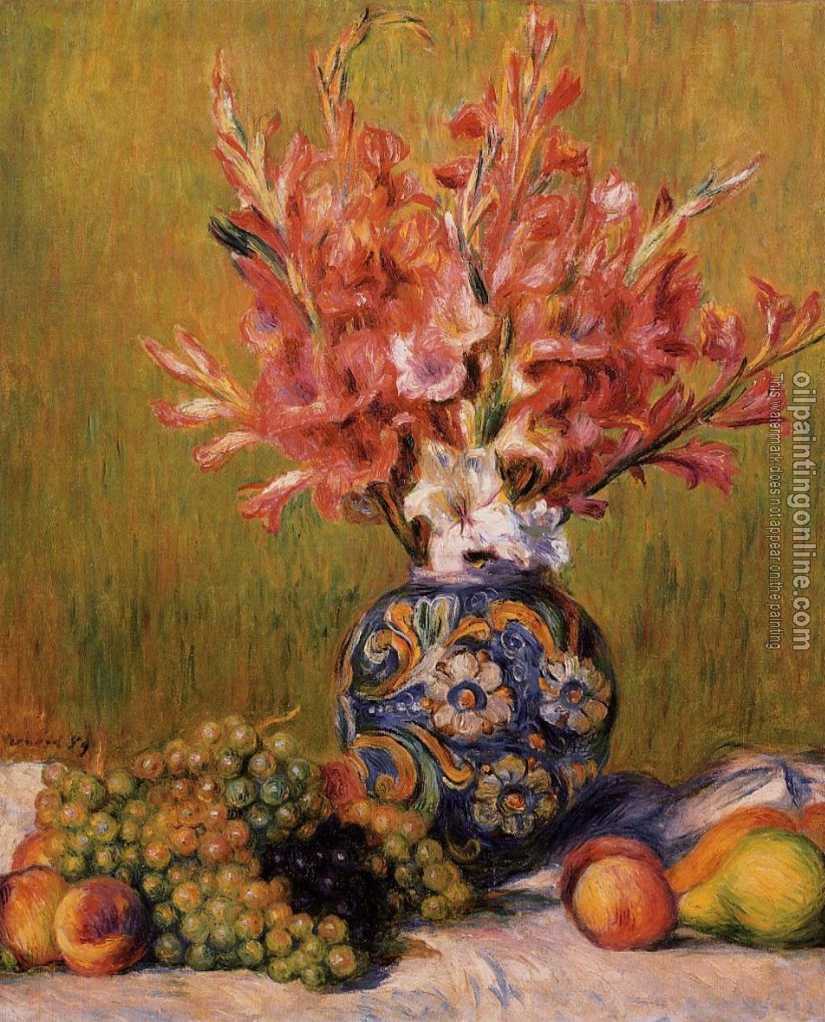 Renoir, Pierre Auguste - Flowers and Fruit